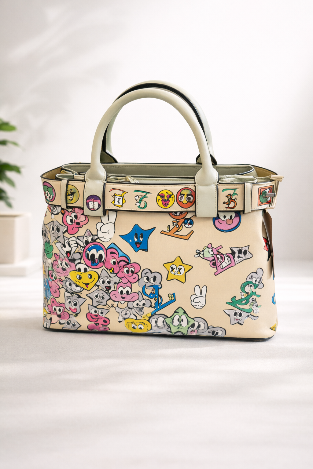 Cartoon Chic Handbag