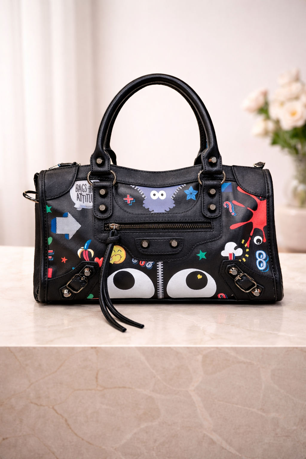 Mini Boston Satchel Bag