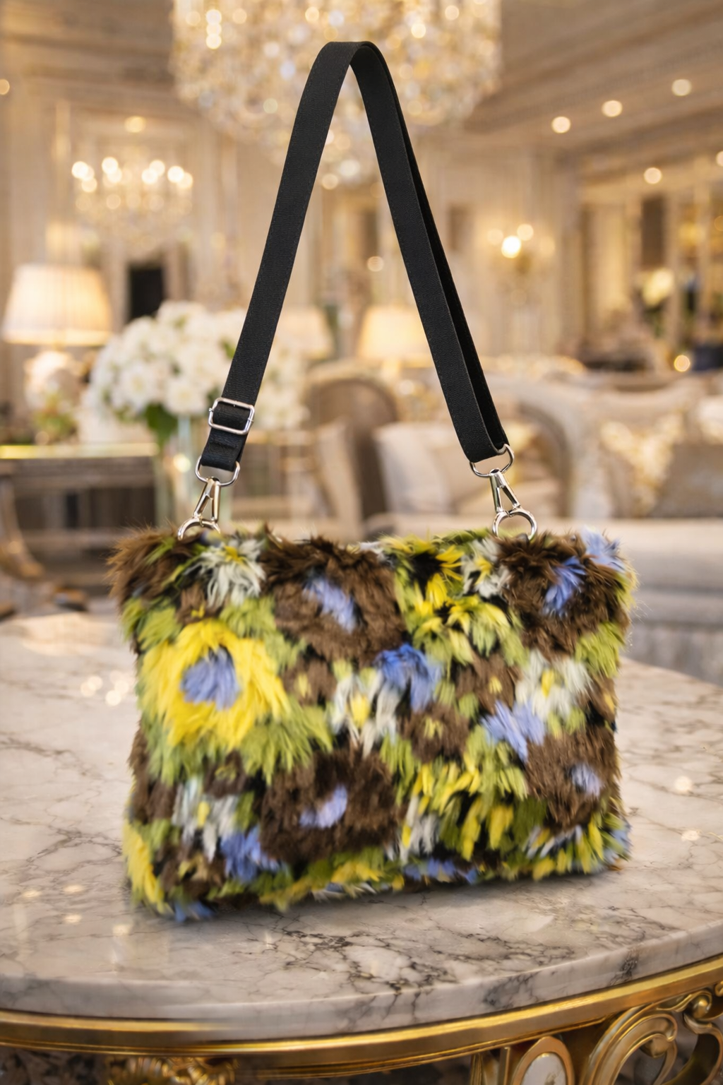 Ruched Handle Mini Shoulder Bag – Blush Pink